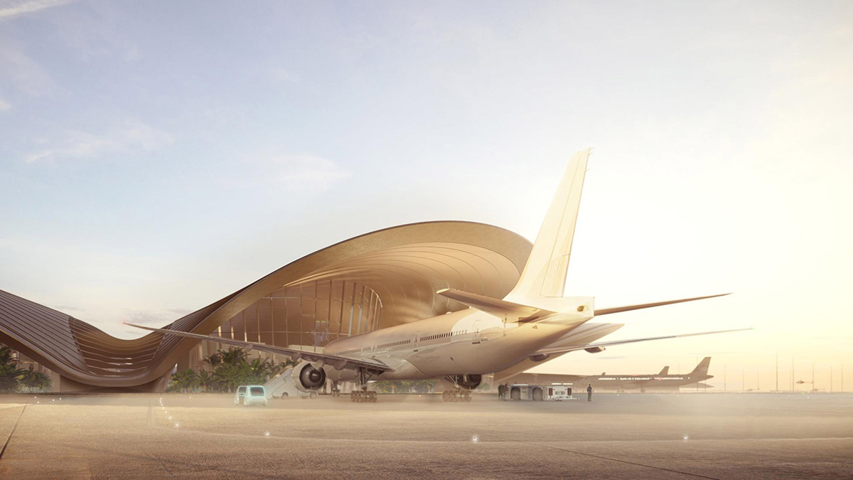 Foster + Partners' Red Sea International Airport begins construction in Saudi Arabia