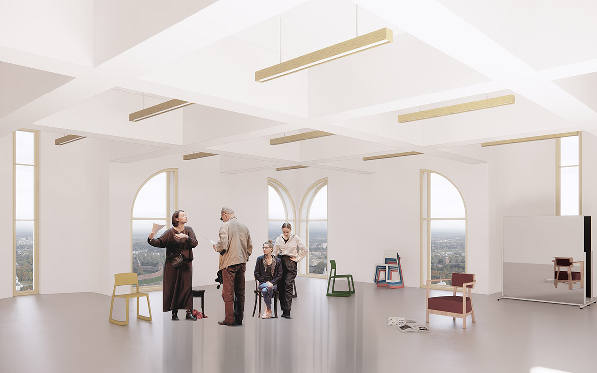Rhizome wins competition for the renovation of Veliky Novgorod Drama Theatre in Russia