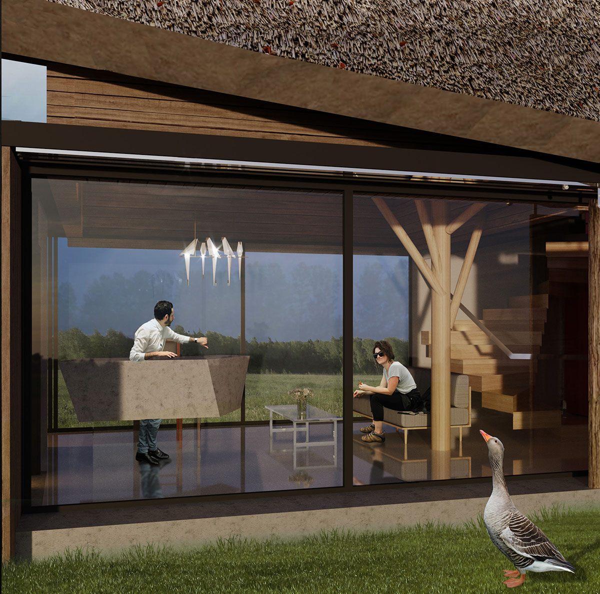 Bee Breeders Announces Winners For Pape Nature Park Gateway architecture competition