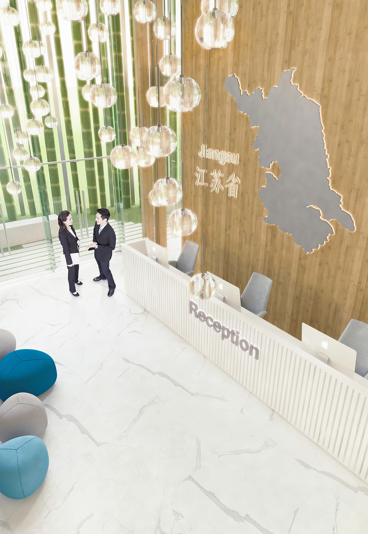 Barberio Colella ARC + Angelo Figliola design Bamboo Office for a new green district in Changzhou