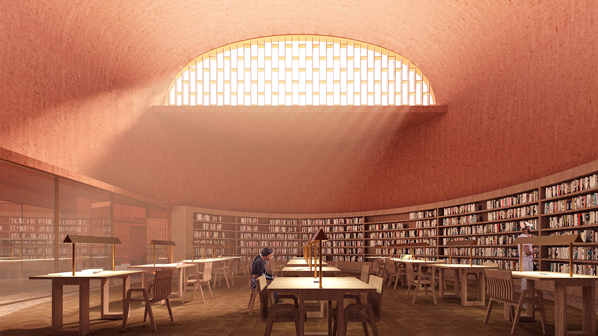 David Adjaye reveals cylindirical Thabo Mbeki Presidential Library in Johannesburg, South Africa