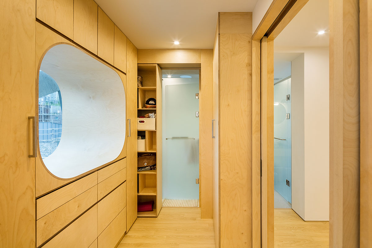 Moon Hoon completes owl-shaped housing in South Korea