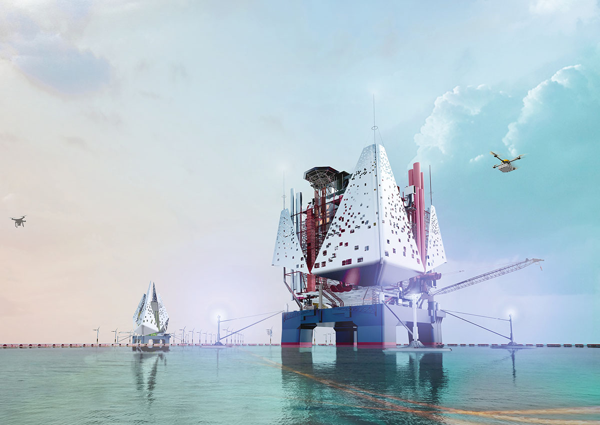 Rethinking Oil Rigs - Offshore Data Centres by Arup announced as WAFX Winner 2023 at WAF 