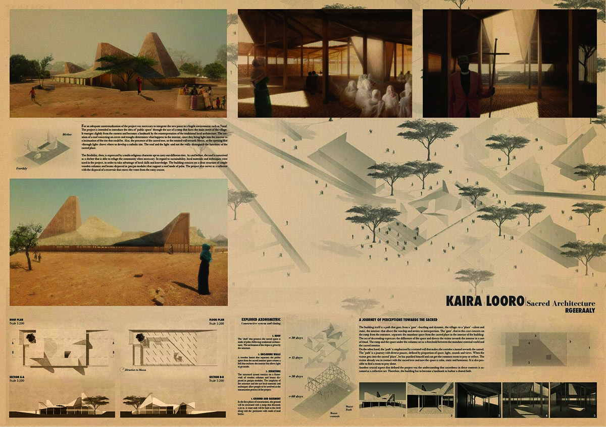 Winners announced for Kaira Looro Competition for a Sacred Architecture