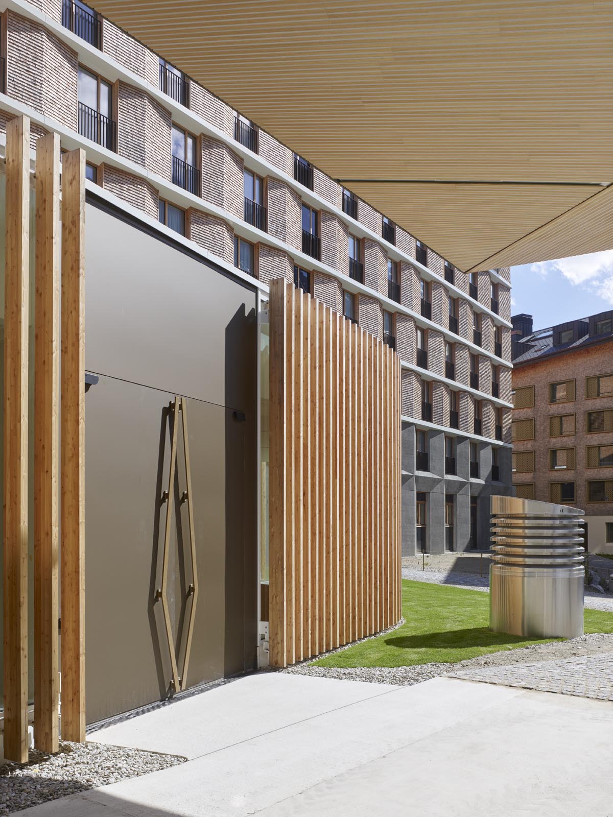 Studio Seilern Architects completes first major purpose-built concert hall in Swiss Alpine village