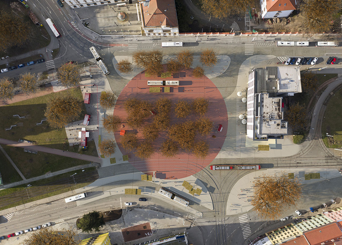 CHYBIK + KRISTOF and dílna transform historic Mendel Square into a vibrant public hub in Brno