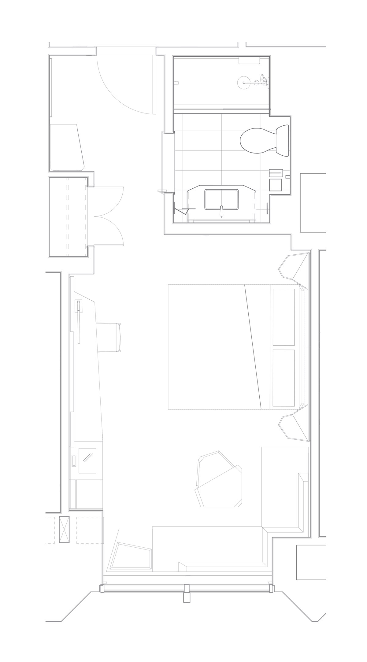 Skylab transforms interiors of W San Francisco hotel with funky elements in San Francisco