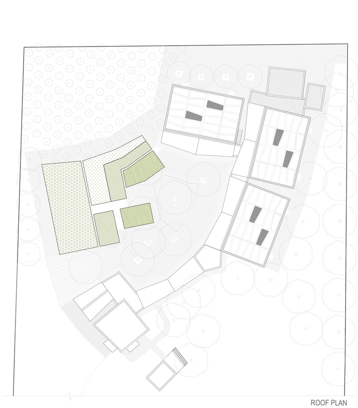 A school built from tilted brick vaults evoke a child's freedom in India