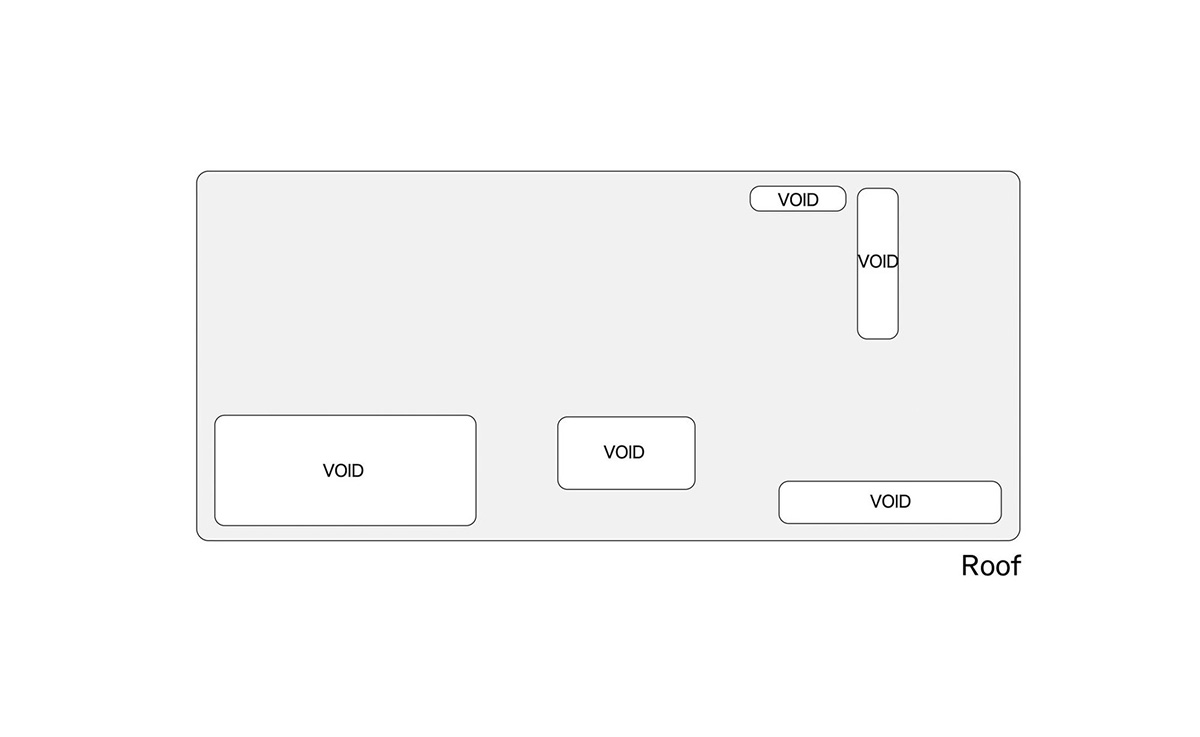 Casting moulds form this fluid private residence and dental clinic designed by N MAEDA ATELIER