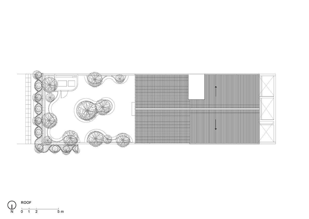 SAVA designs showroom wrapped by bulbous-formed planters on façade in Vietnam 