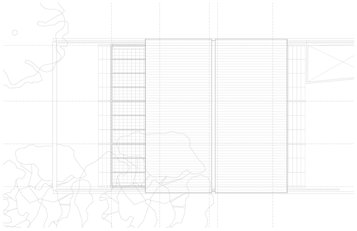 Ana Nuño de Buen and Luis Young built steel-framed glazed house atop of 1950s Mexican house