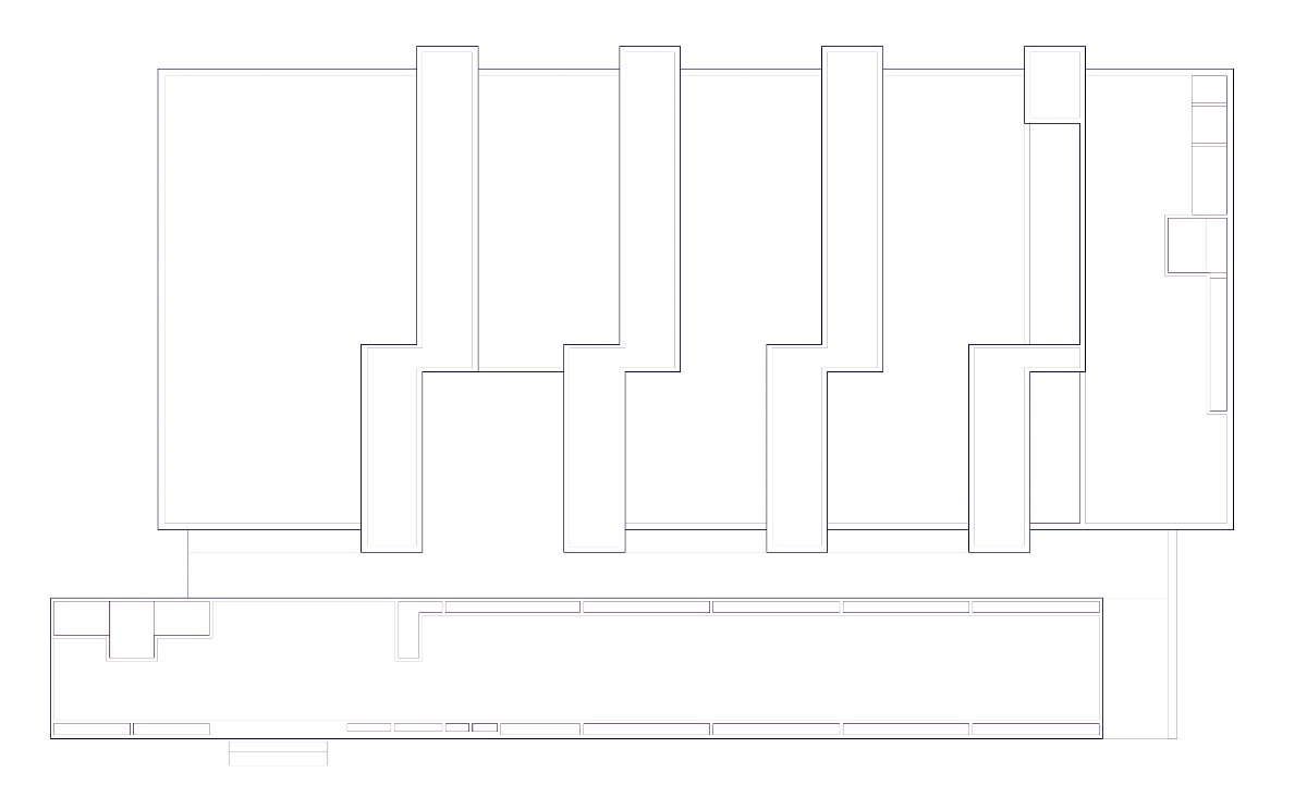 Barclay & Crousse delicately replaces old museum with red-pigmented volumes on Peruvian desert