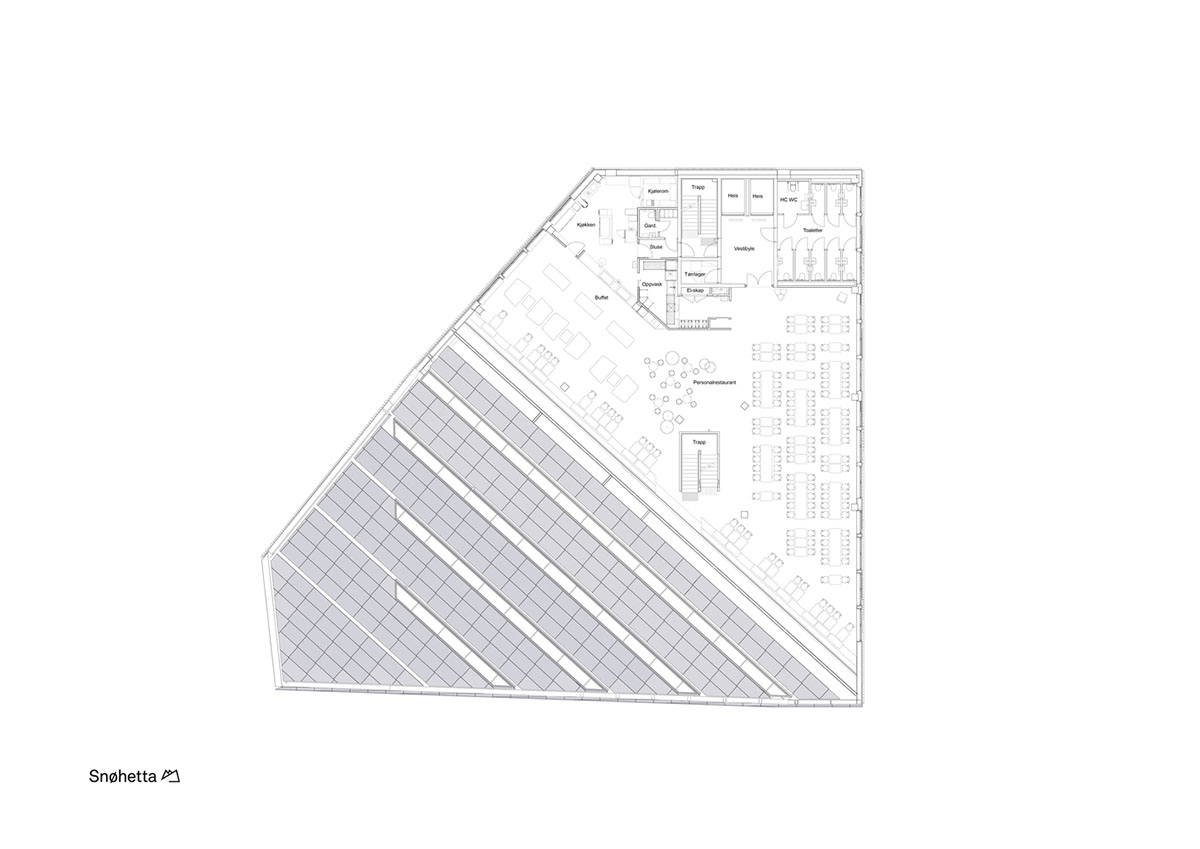 Snøhetta reveals its 4th energy Positive Powerhouse in Telemark with energy producing façade and roof
