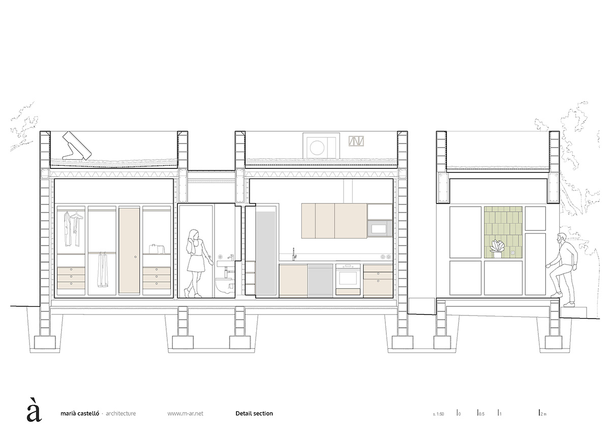 Marià Castelló Architecture designs residence with fragmented volumes on Formentera island