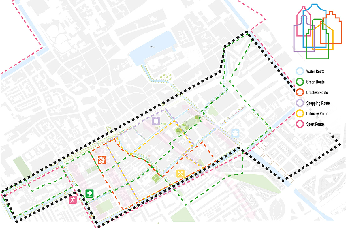 MVRDV and Local Community to revitalize lost canals of The Hague for urban regeneration
