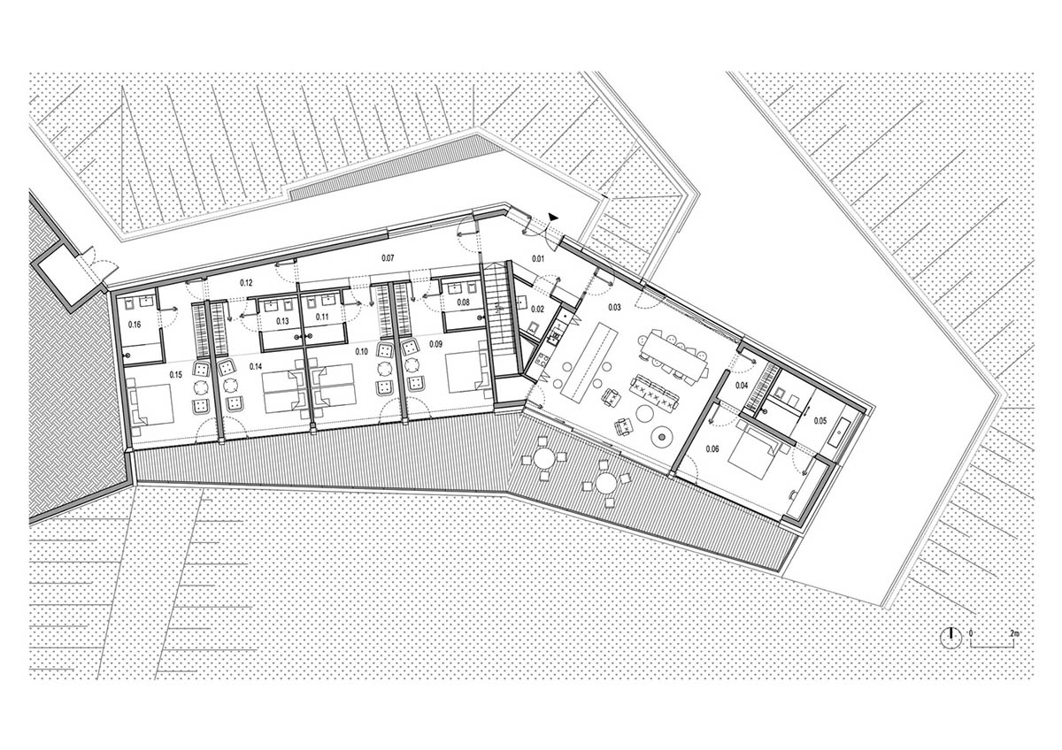 Medusa Group completes Hunter's House immersed in a hilly landscape of Poland