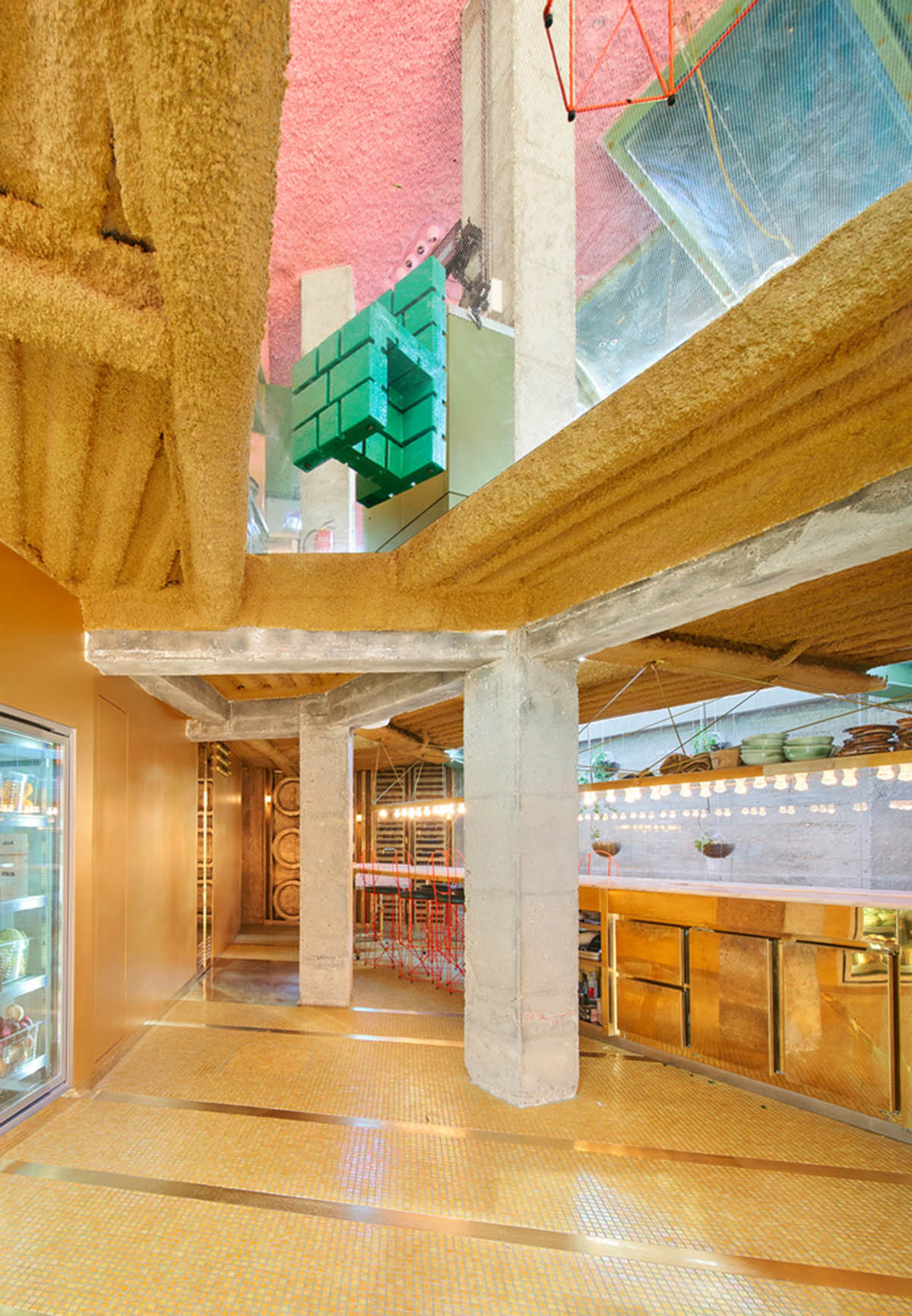 Andrés Jaque / Office for Political Innovation creates colorful urban techno-farm in Madrid