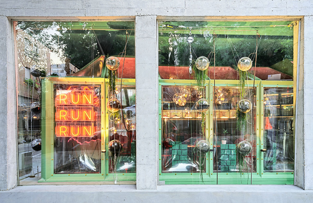 Andrés Jaque / Office for Political Innovation creates colorful urban techno-farm in Madrid