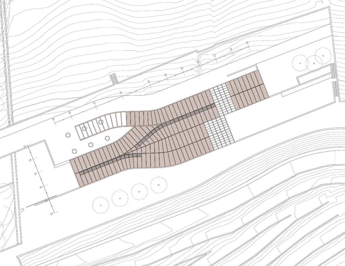 Atelier Sergio Rebelo adds organic elegance to a winery by mimicking the zigzags of the vineyards 