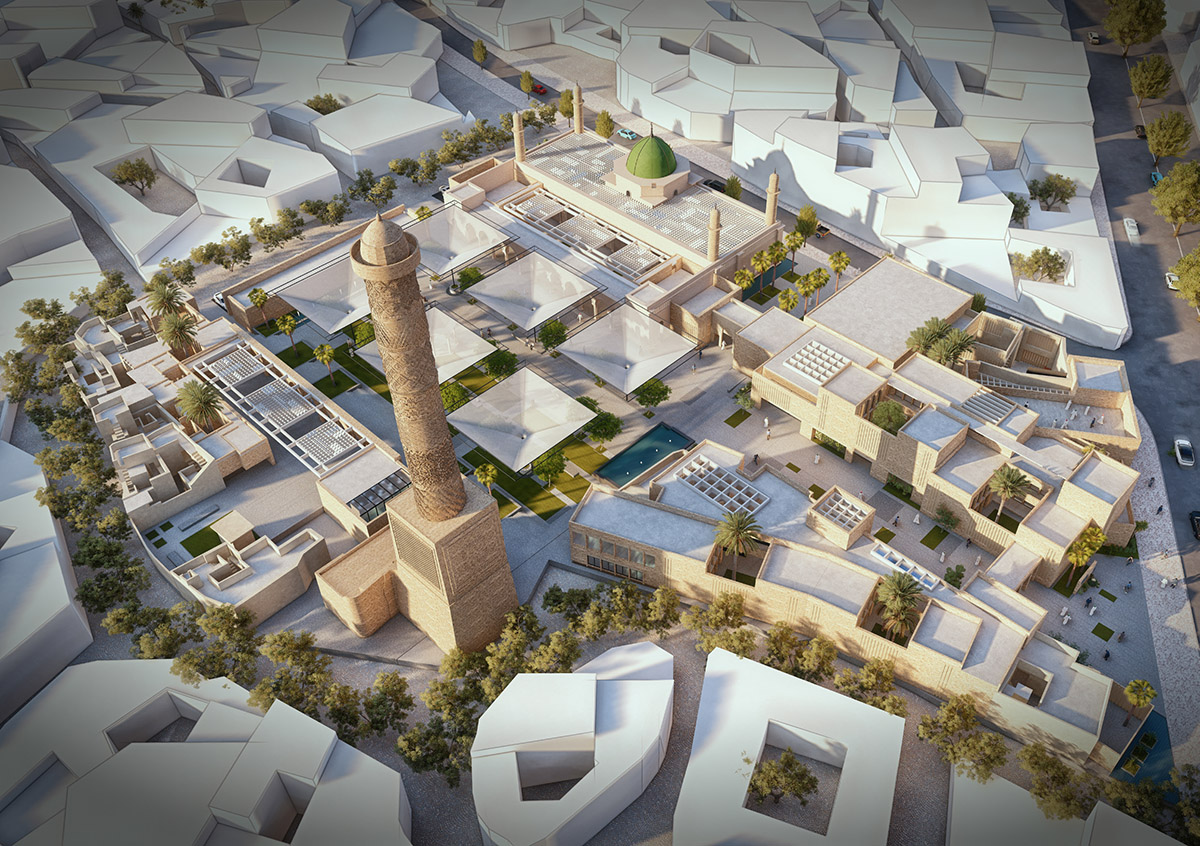 Egyptian architects win Al-Nouri Mosque International Architecture Competition in Mosul