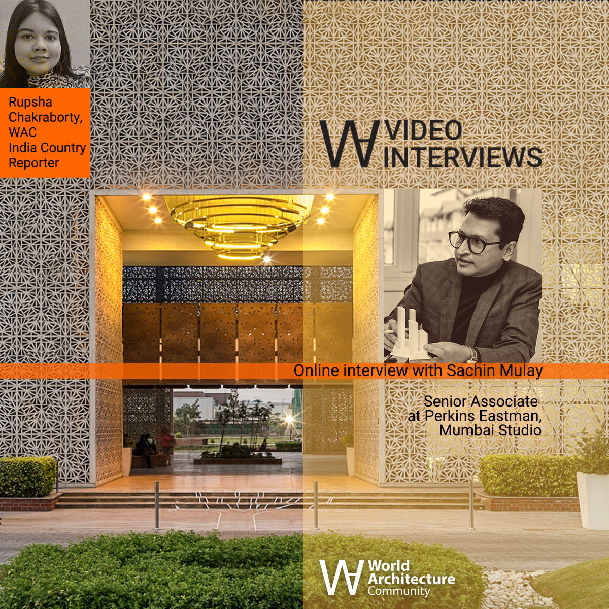 Sachin Mulay of Perkins Eastman on the studio's Human by Design approach in WAC's Video Interview