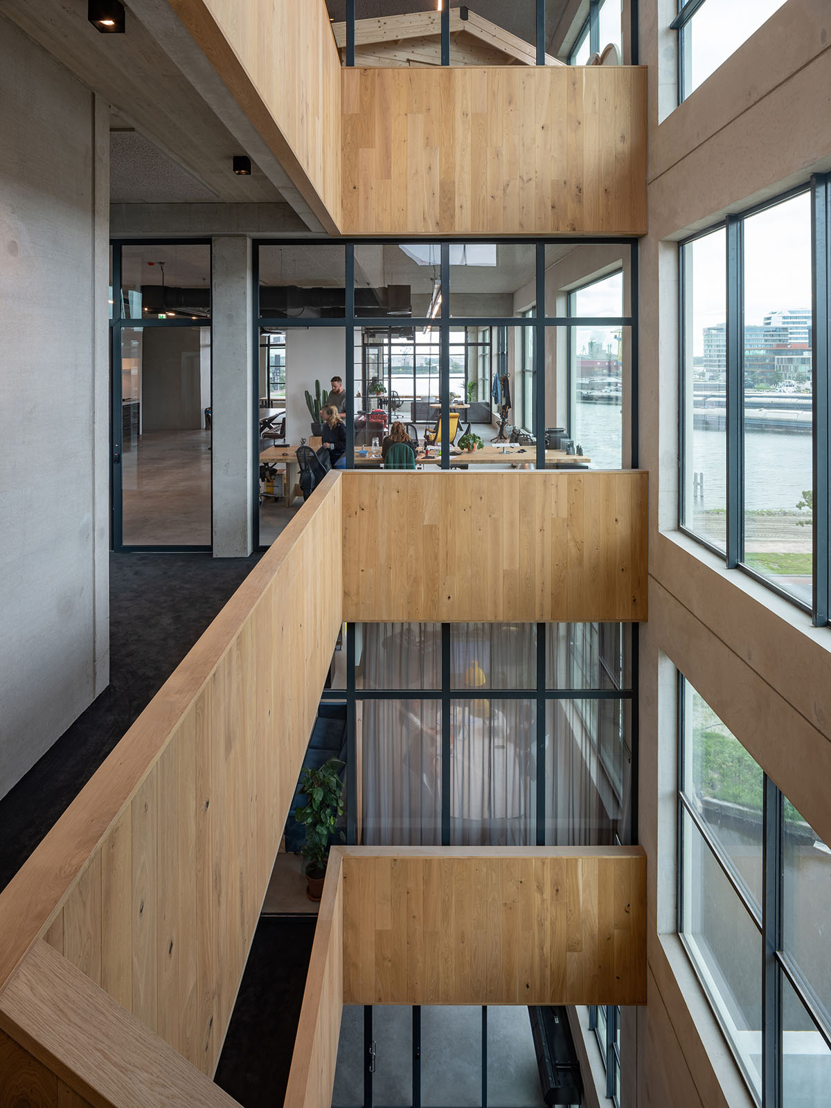 MVRDV completes office building in Amsterdam with flexible working spaces