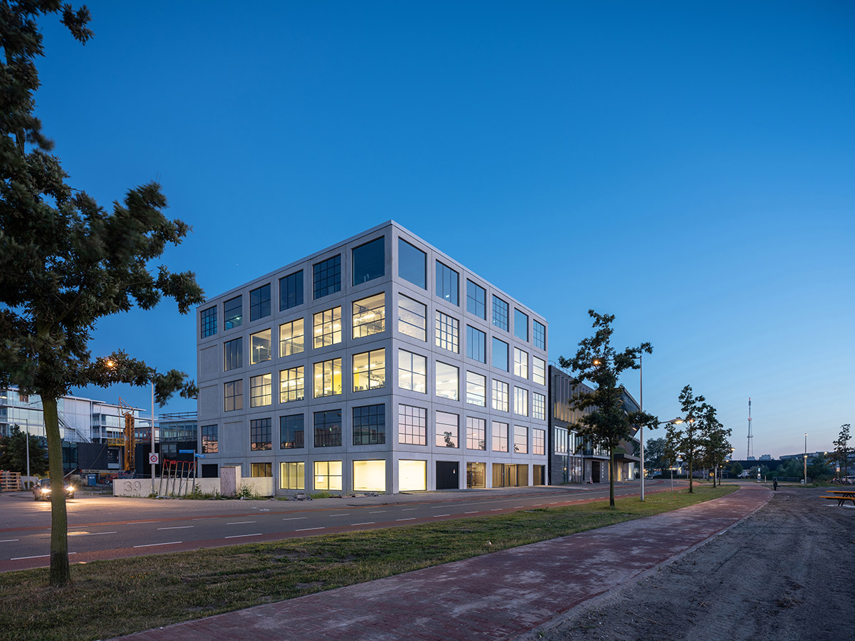MVRDV completes office building in Amsterdam with flexible working spaces