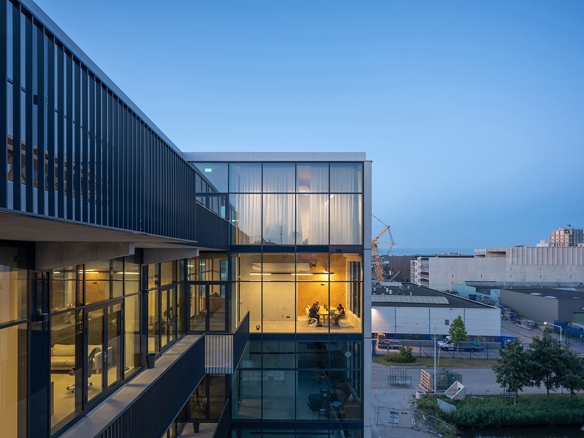 MVRDV completes office building in Amsterdam with flexible working spaces