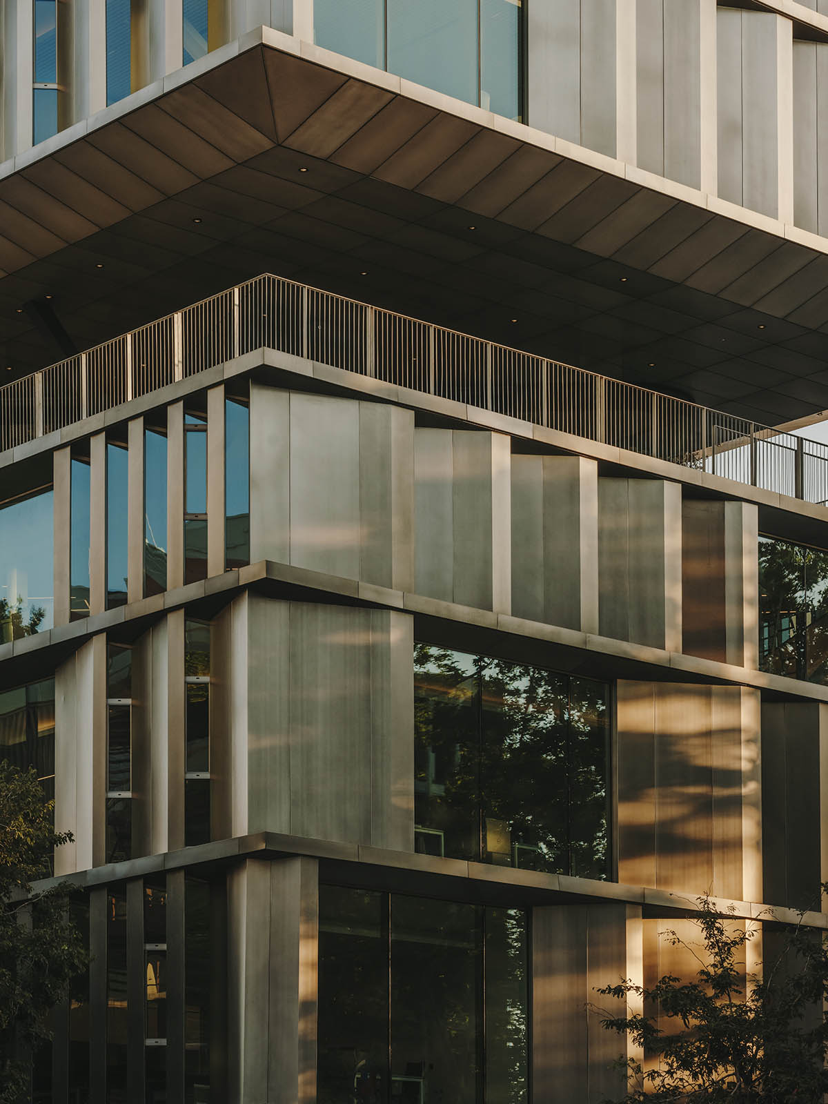 International School Of Design And Visual Arts features a sawtooth facade in Barcelona