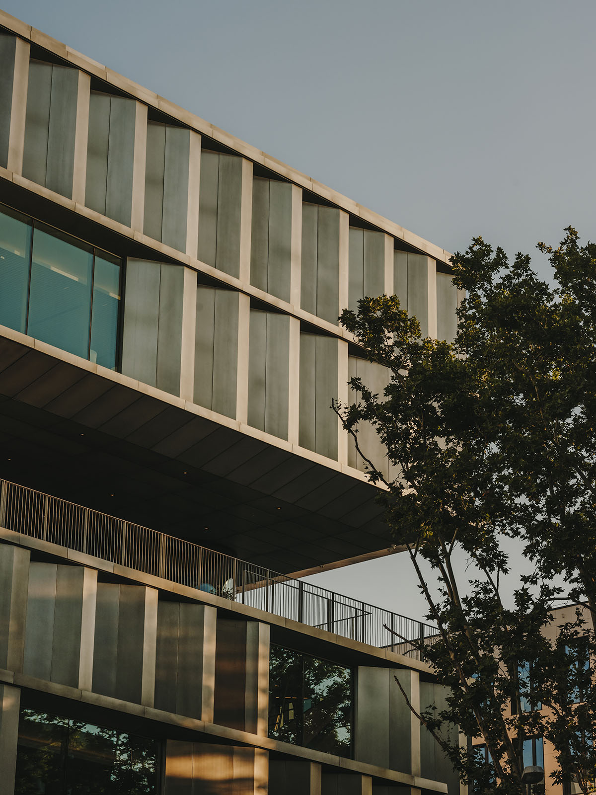 International School Of Design And Visual Arts features a sawtooth facade in Barcelona