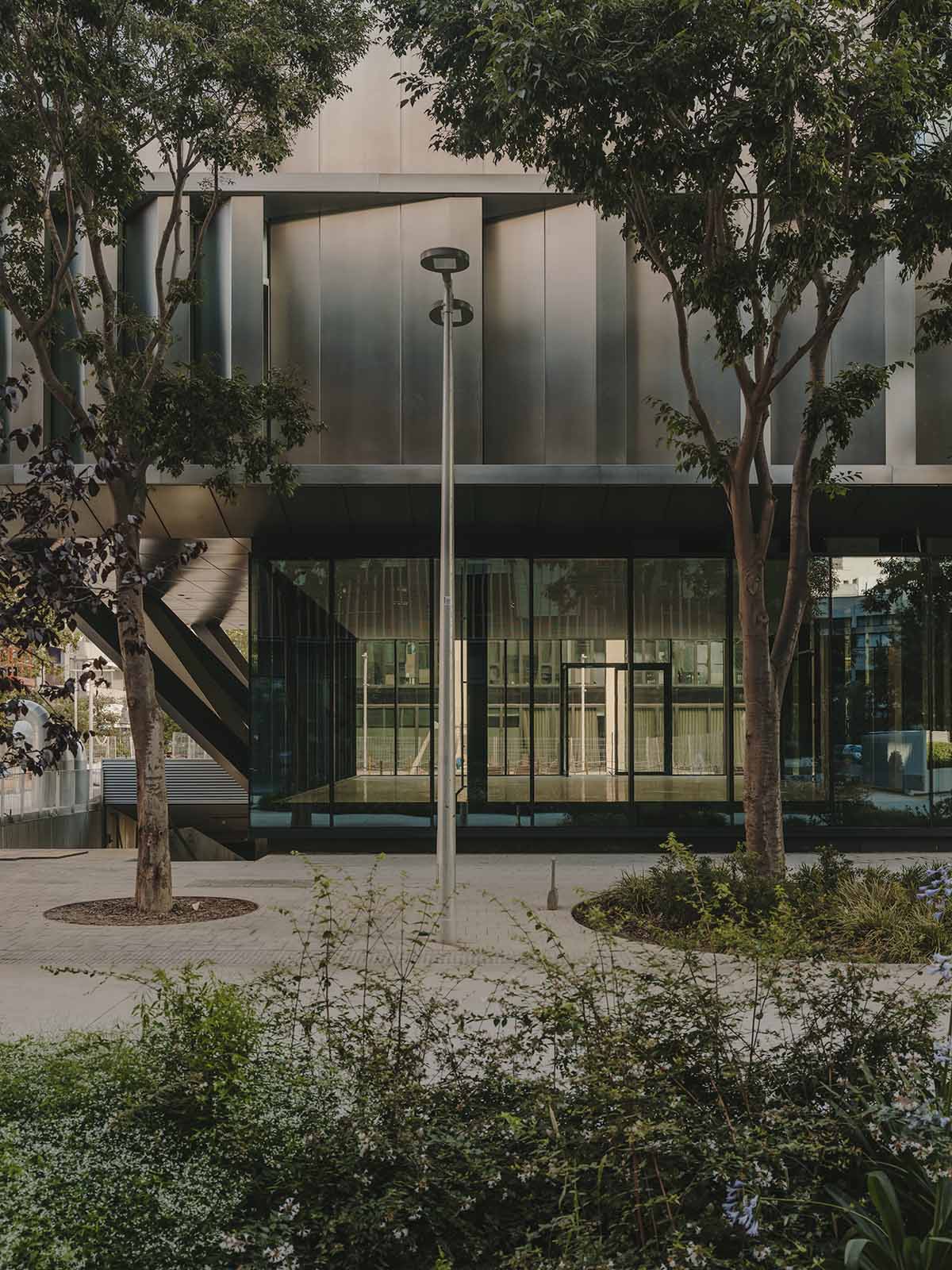 International School Of Design And Visual Arts features a sawtooth facade in Barcelona