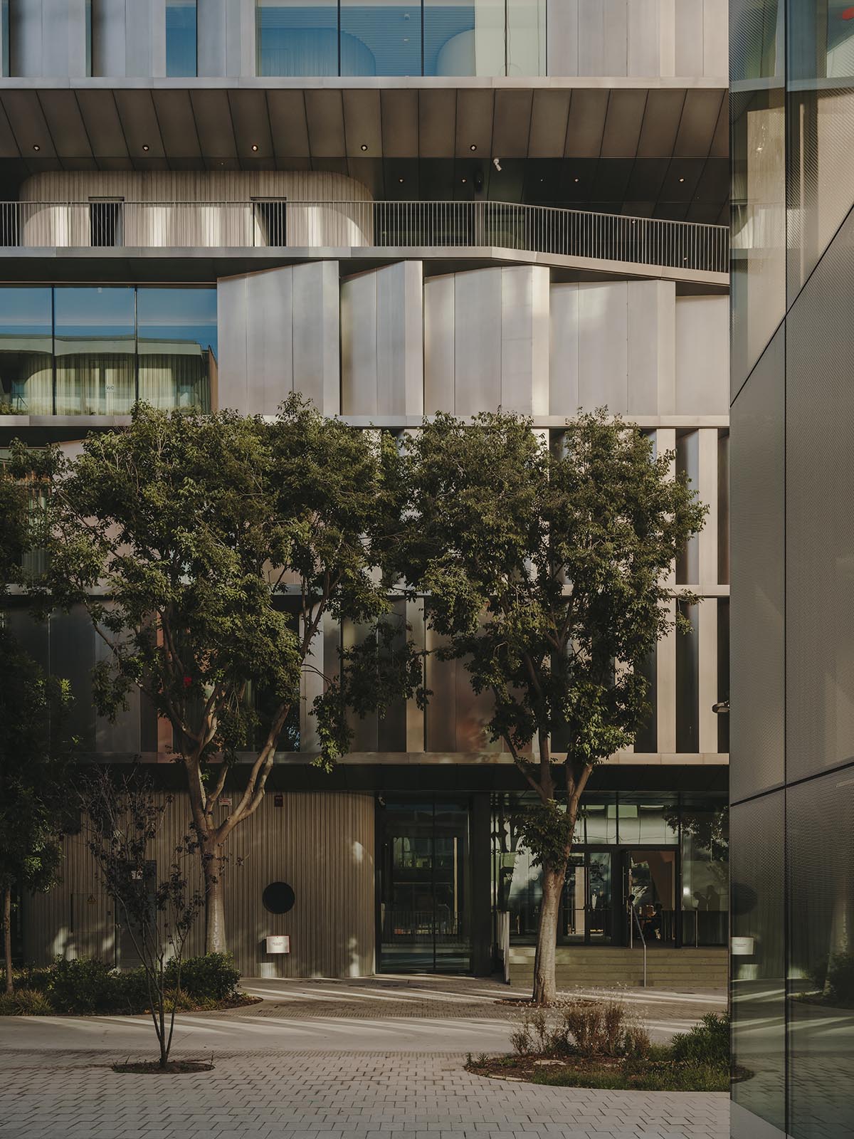 International School Of Design And Visual Arts features a sawtooth facade in Barcelona