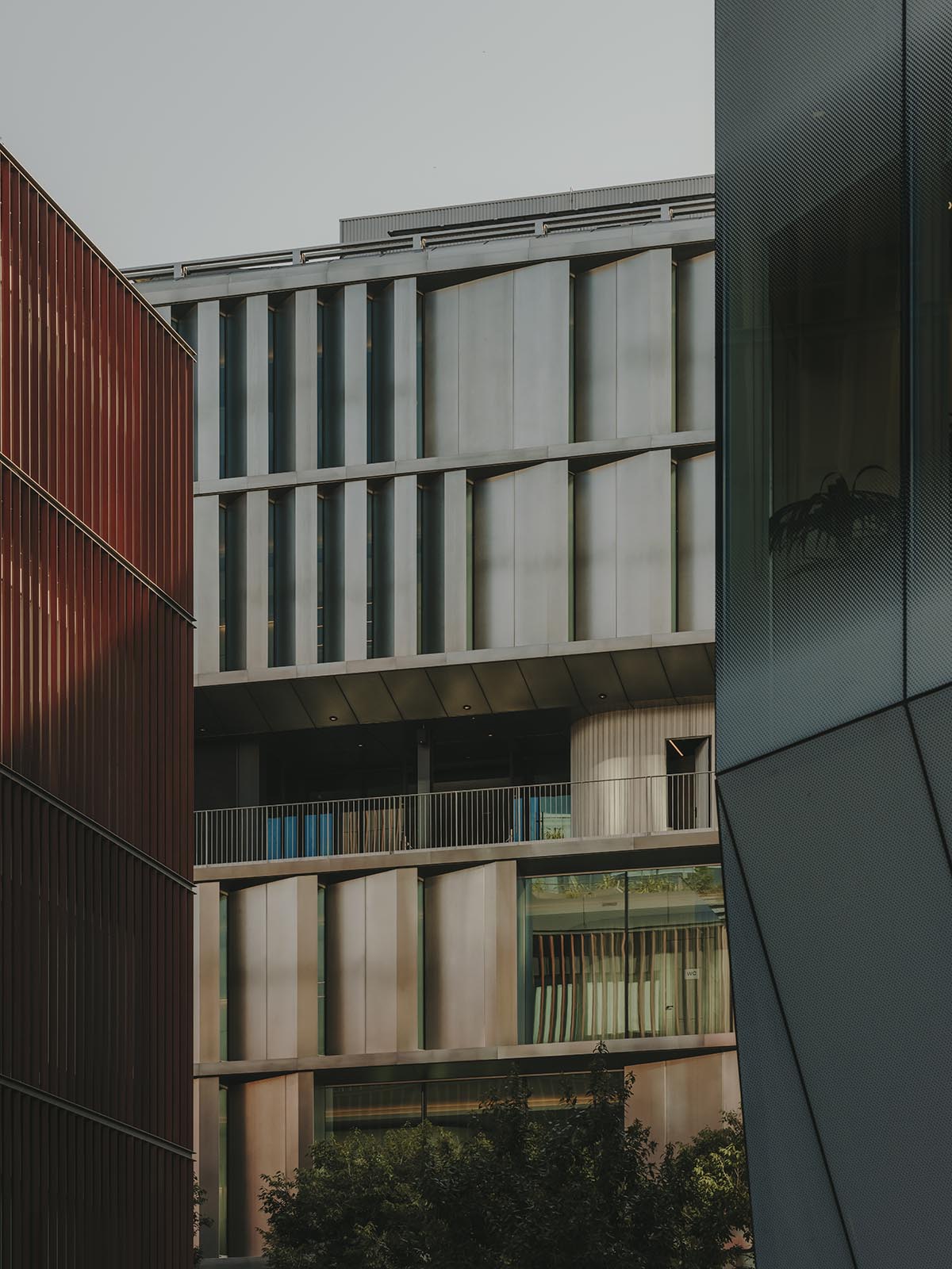 International School Of Design And Visual Arts features a sawtooth facade in Barcelona