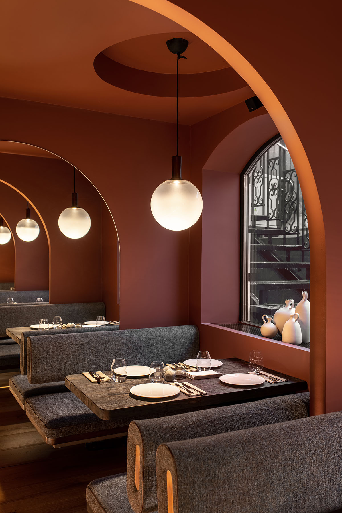 YOD Group revives a historic restaurant building with copper bridge in Kyiv, Ukraine
