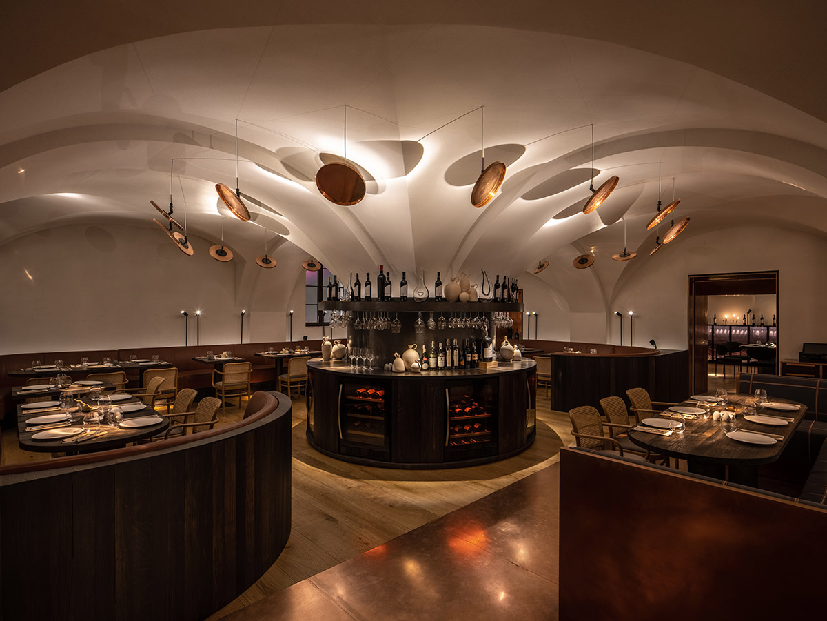 YOD Group revives a historic restaurant building with copper bridge in Kyiv, Ukraine