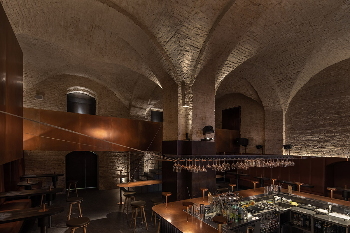 YOD Group revives a historic restaurant building with copper bridge in Kyiv, Ukraine