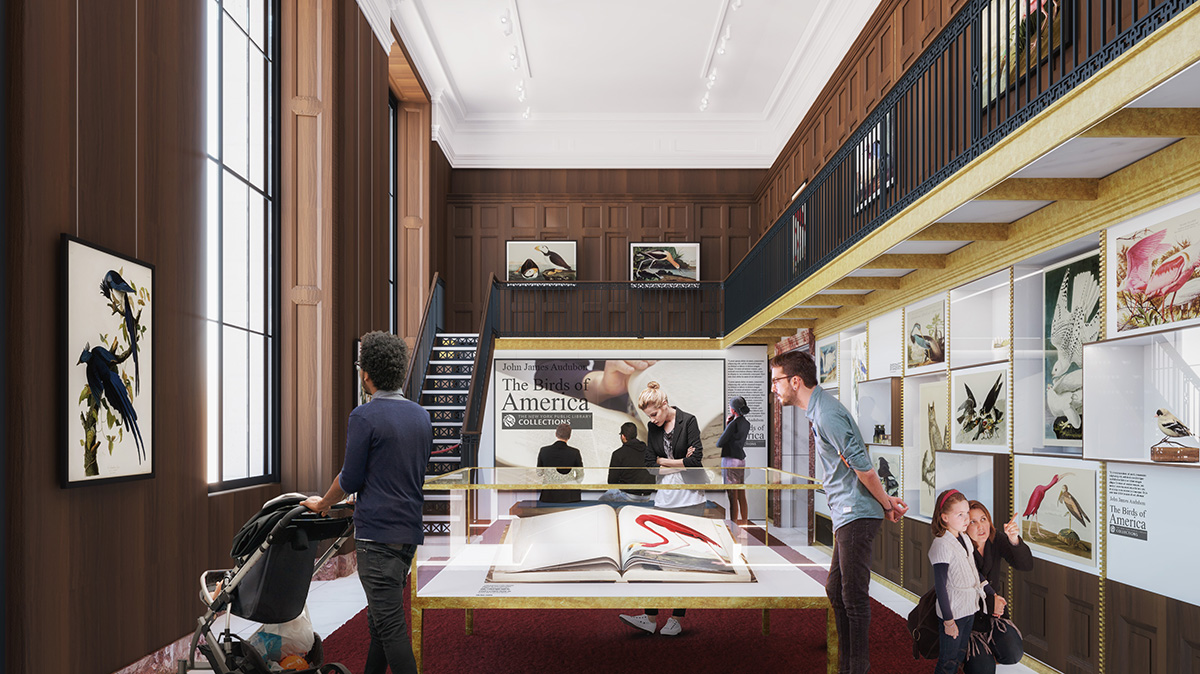Mecanoo unveils first images for the renovation of New York Public Library