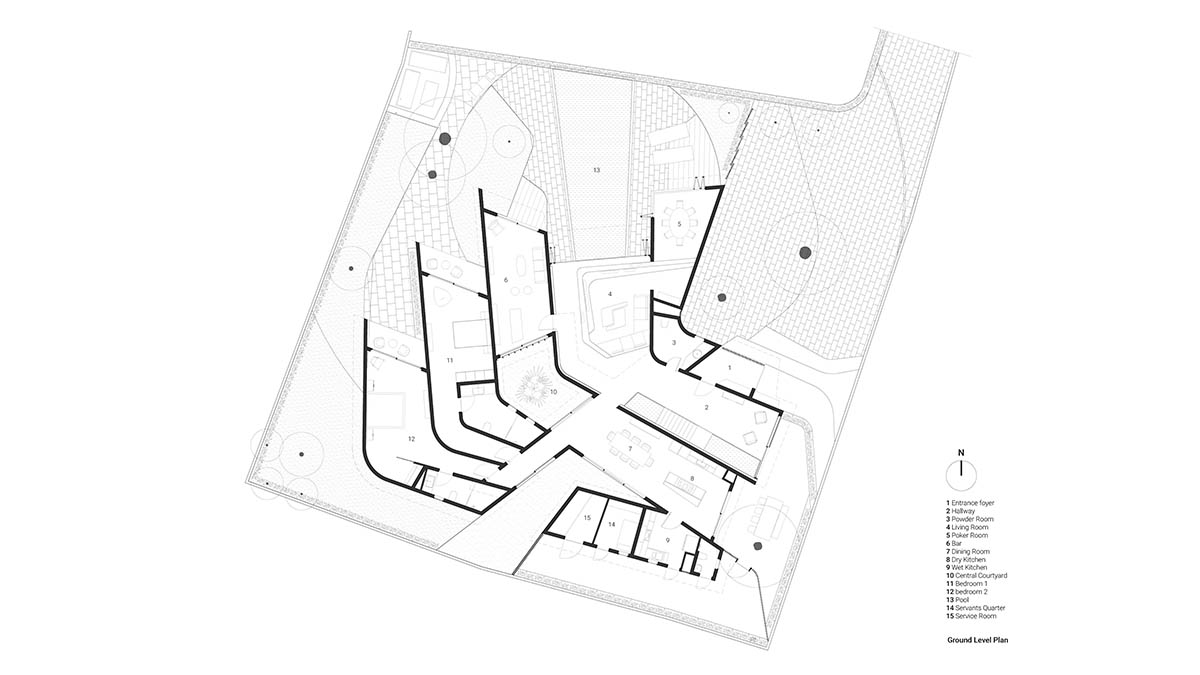 SAV Architecture + Design shapes a poetic house that flows with the landscape