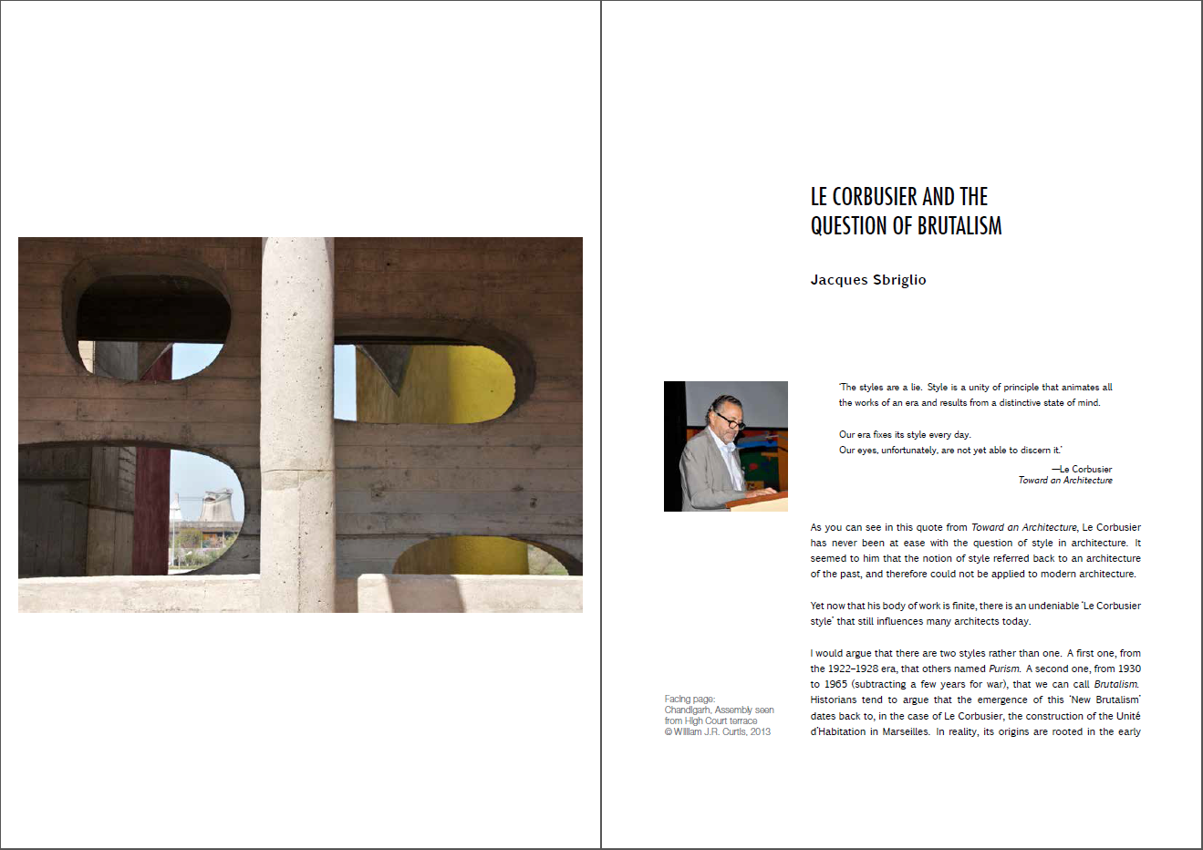 Book presentation: Le Corbusier Rediscovered: Chandigarh and Beyond