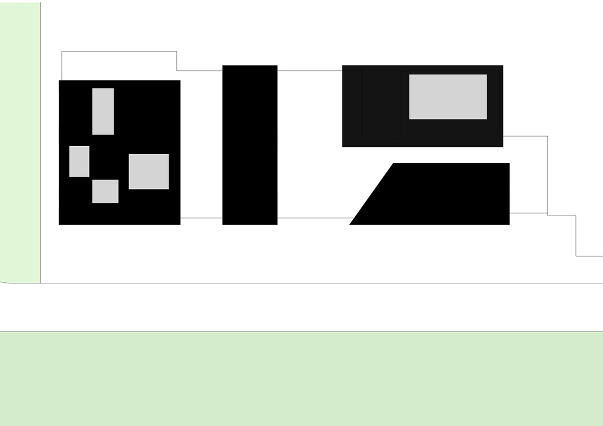 Lukstudio plays with cut-out volumes to transform old Chinese building into cafe and office