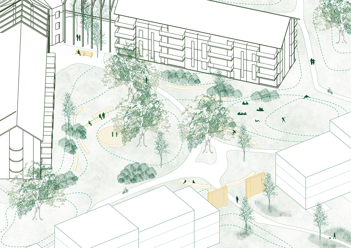 SHL Architects and BOGL transform Vridsløselille's former prison site into a new masterplan