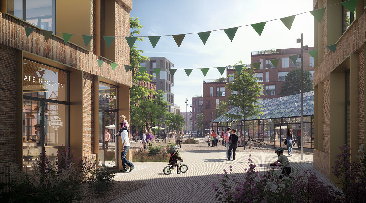 SHL Architects and BOGL transform Vridsløselille's former prison site into a new masterplan