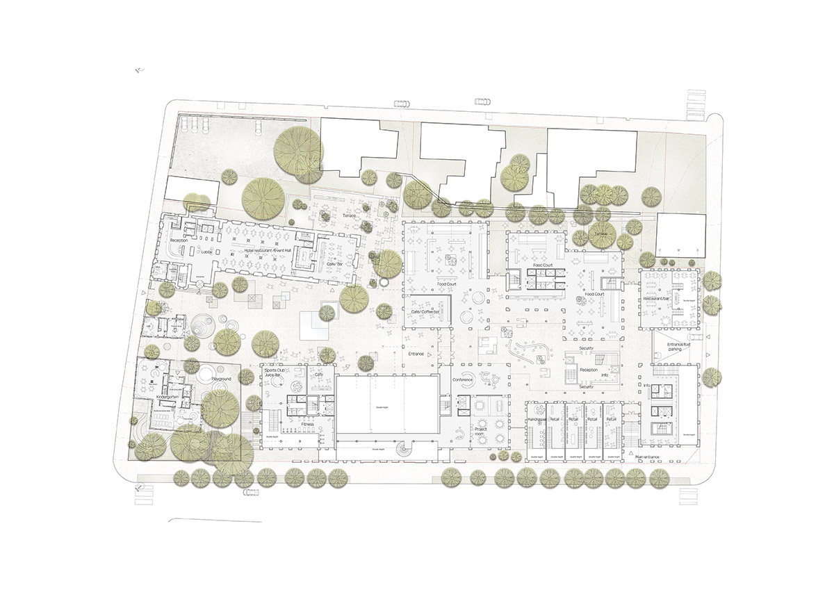 SHL Architects revives Riga's former industrial beer brewery site with bold brick facade buildings