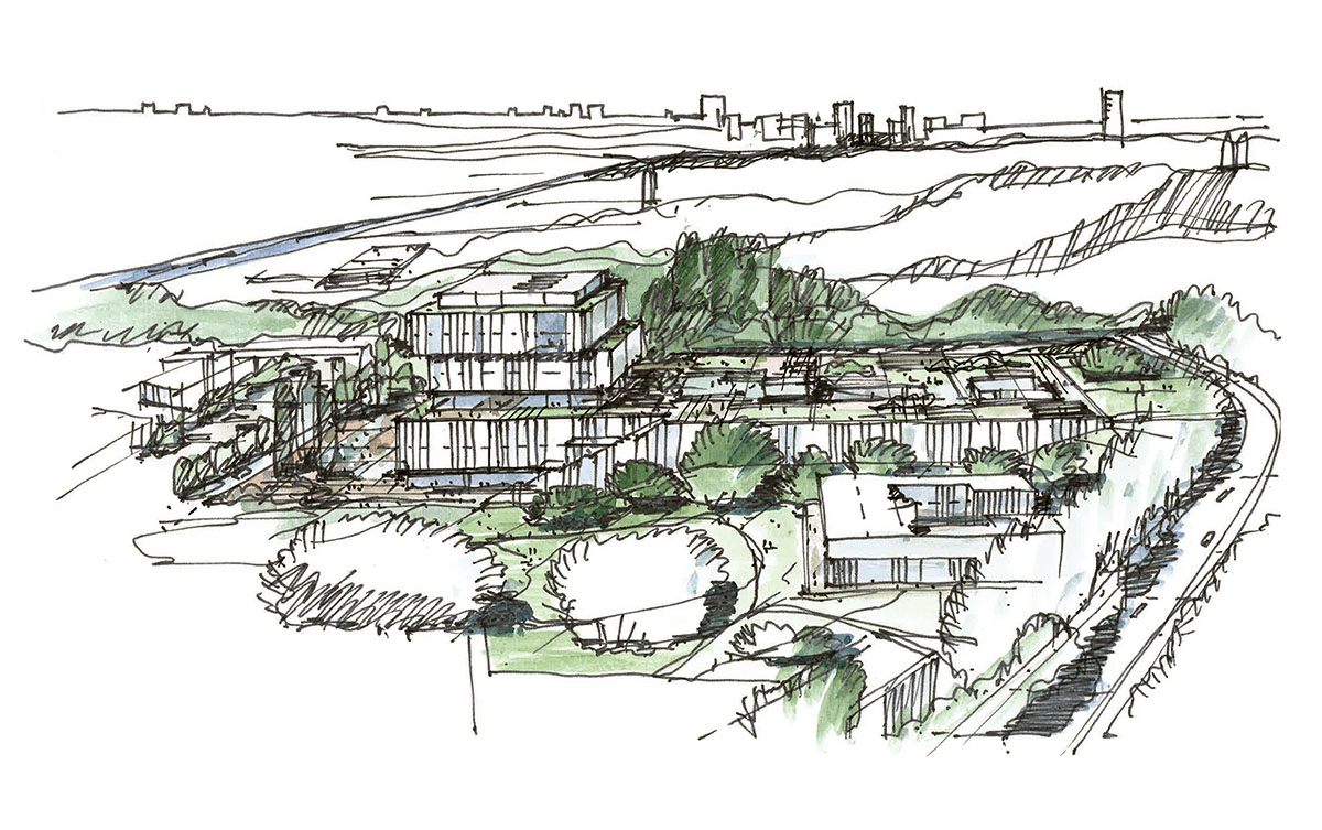 SHL Architects release images for sustainable headquarters of Solvay in Brussels