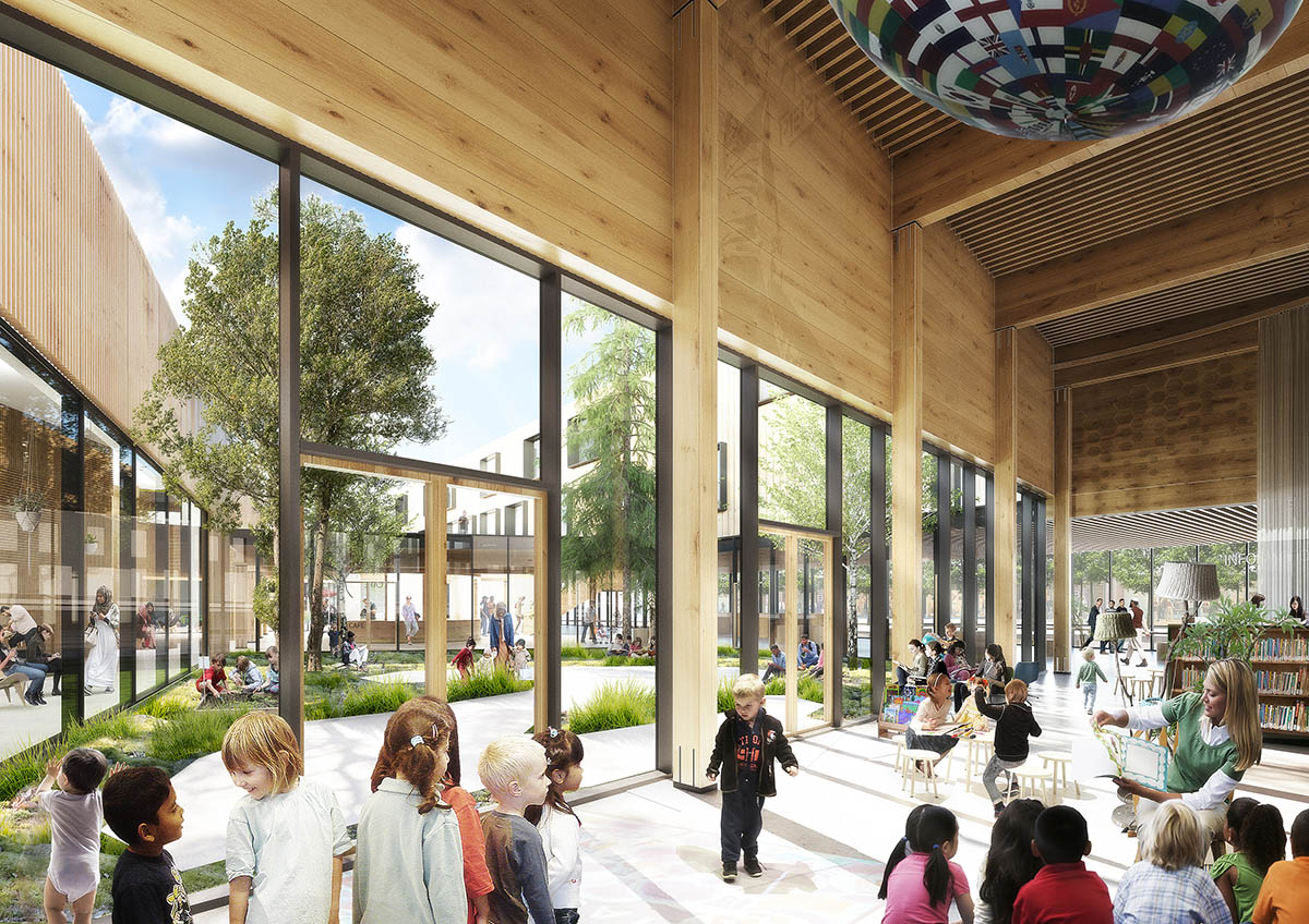 SHL Architects unveils images for Sports and Culture Campus in Aarhus