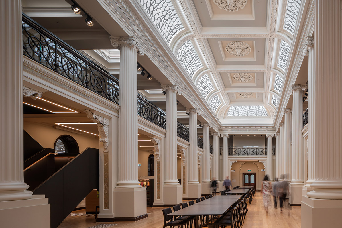 SHL Architects and Architectus transformed State Library Victoria by increasing public space