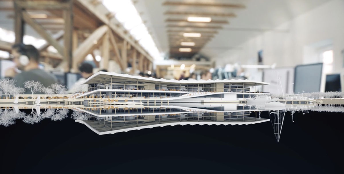 3XN's Sydney Fish Market to integrate significant sustainable elements with single sweeping canopy