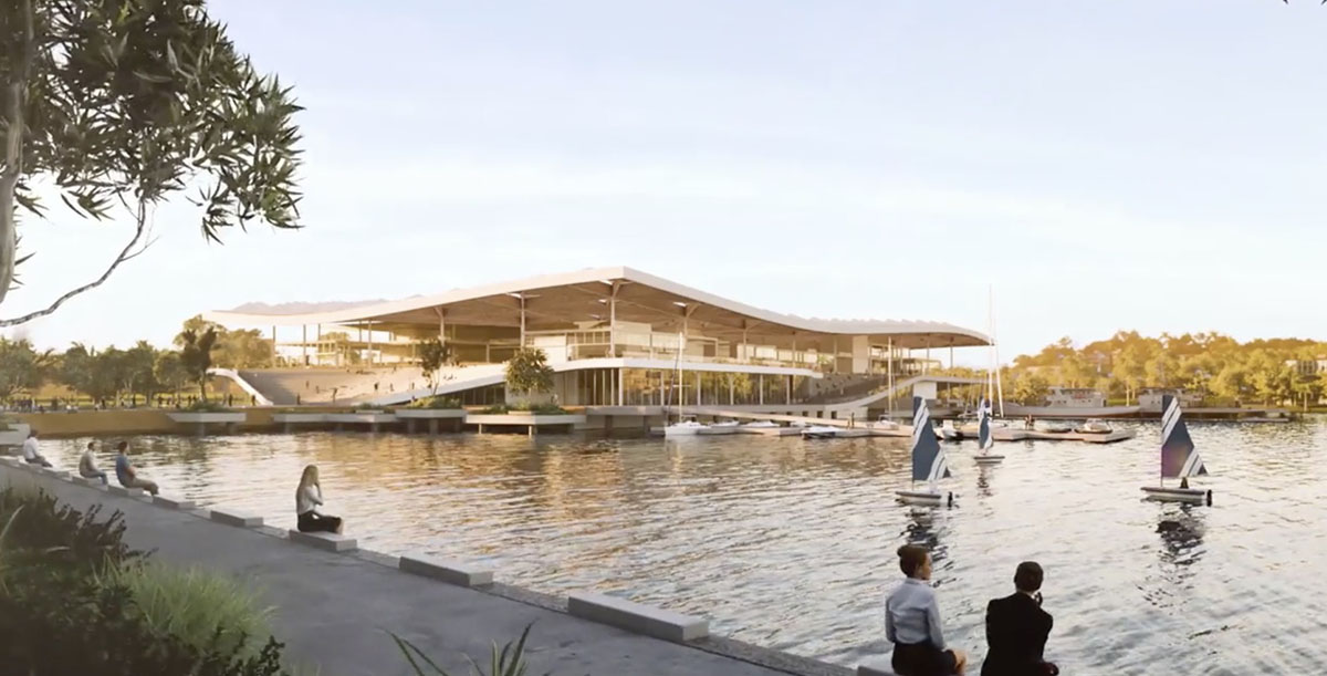 3XN's Sydney Fish Market to integrate significant sustainable elements with single sweeping canopy