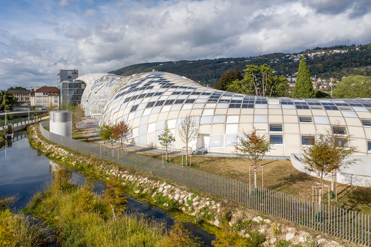 Shigeru Ban creates one of the world’s largest timber structures for Swatch Headquarters in Biel