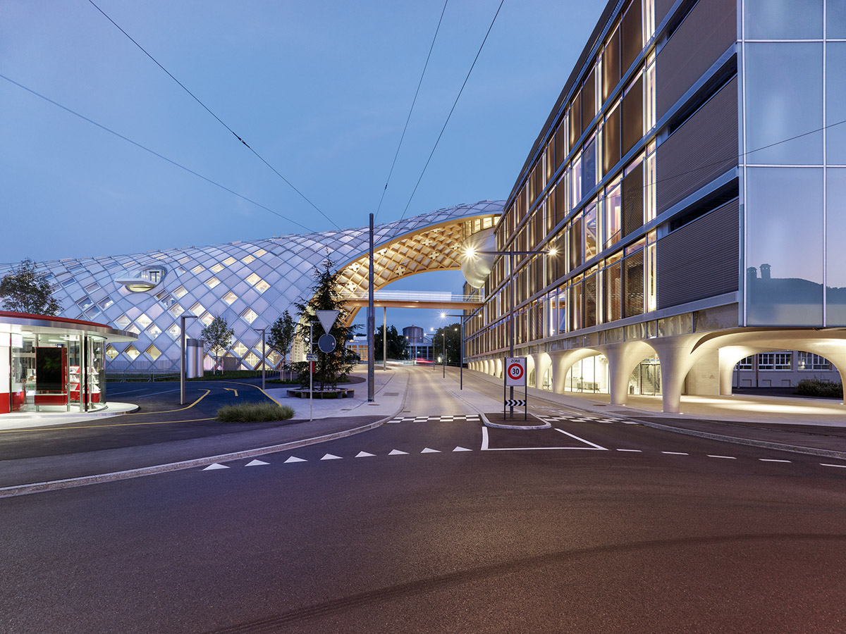 Shigeru Ban creates one of the world’s largest timber structures for Swatch Headquarters in Biel